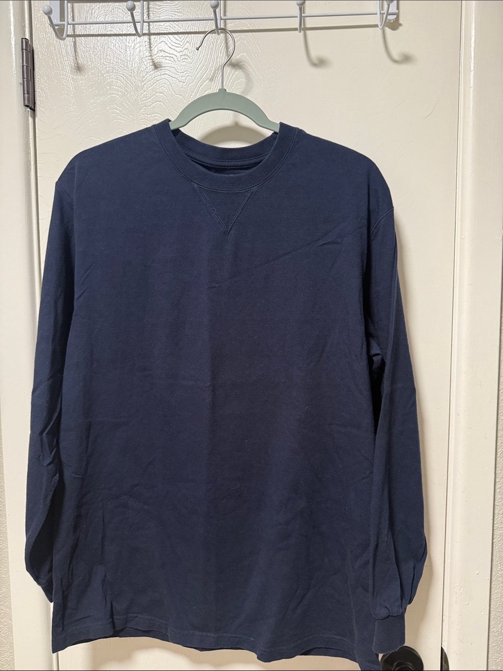 Roundtree & Yorke Men's Navy Long Sleeve